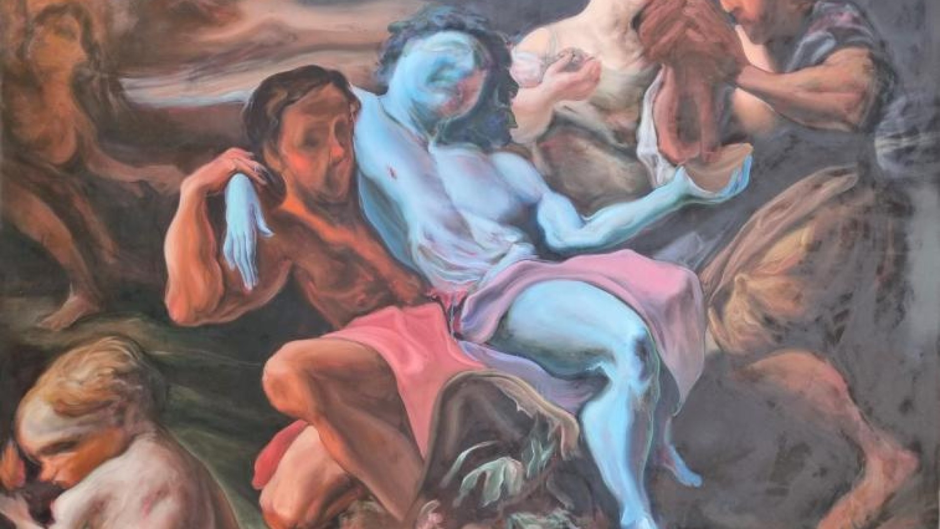 Tomáš Jetela ,,Blue Bacchus,, OBRAZY