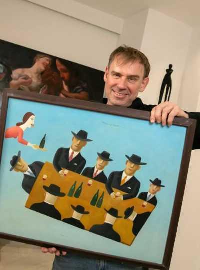 Brněnská galerie Graciano vystaví v nových prostorech obrazy Aloise Mikulky