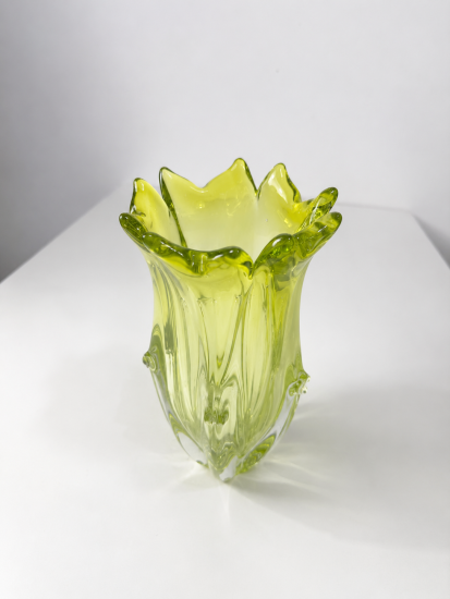 Citrínová váza - Lednické Rovné, 20 cm - 3 Citrínová váza - Lednické Rovné, 20 cm - 3