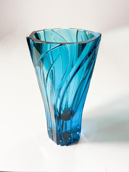 Berylová váza - listy, 19 cm - 4 Berylová váza - listy, 19 cm - 4