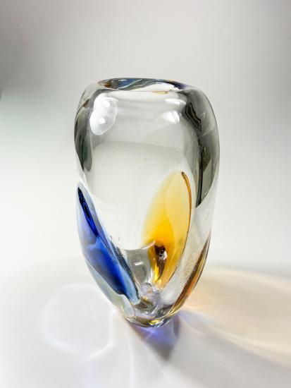 Váza s půlkruhem - Moser, 15,7 cm - 4 Váza s půlkruhem - Moser, 15,7 cm - 4