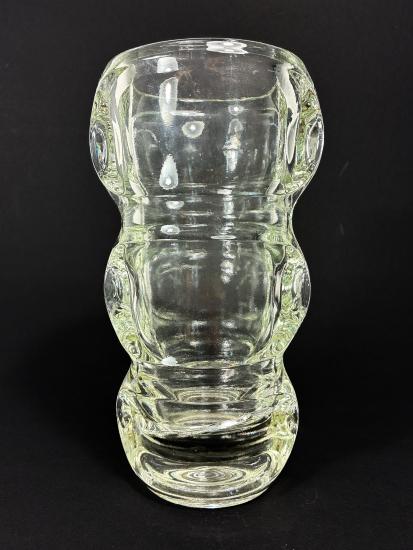 Vázička z lisovaného skla, výška 20 cm - 3 Vázička z lisovaného skla, výška 20 cm - 3