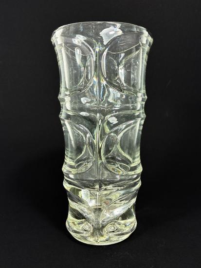 Vázička z lisovaného skla, výška 20 cm - 4 Vázička z lisovaného skla, výška 20 cm - 4