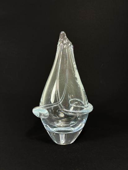 Váza s rytinou košíku s ovocem, výška 22 cm - 4 Váza s rytinou košíku s ovocem, výška 22 cm - 4