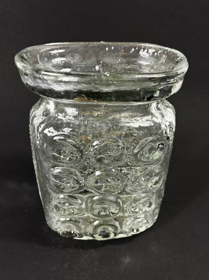 Lisovaná váza s důlkovým dekorem, 17 cm - 4 Lisovaná váza s důlkovým dekorem, 17 cm - 4