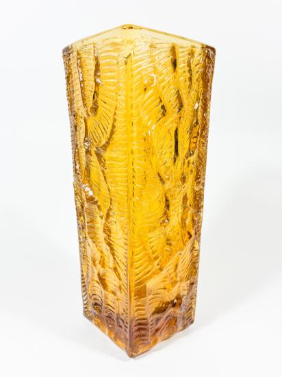 Tmavě žlutá váza, 20 cm - 3 Tmavě žlutá váza, 20 cm - 3