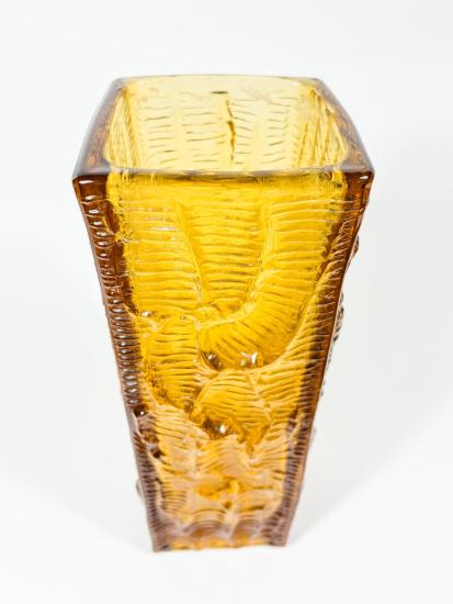 Tmavě žlutá váza, 20 cm - 4 Tmavě žlutá váza, 20 cm - 4