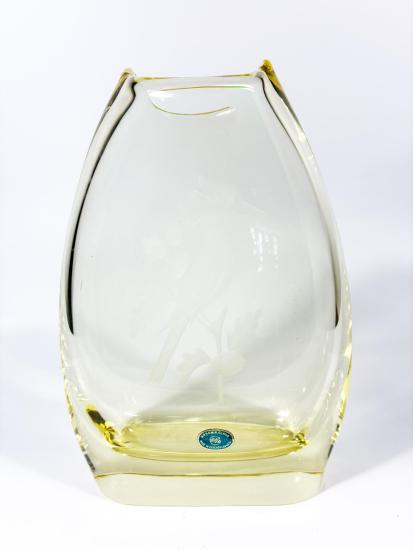 Váza s rytinou dudka, 21 cm - 3 Váza s rytinou dudka, 21 cm - 3