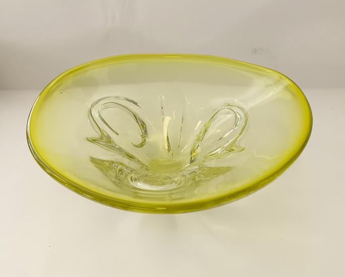 Mísa hutní sklo, průměr26 cm - 3 Mísa hutní sklo, průměr26 cm - 3
