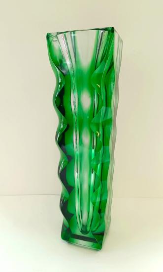 Skleněná váza Oldřich Lipský - 6 Skleněná váza Oldřich Lipský - 6