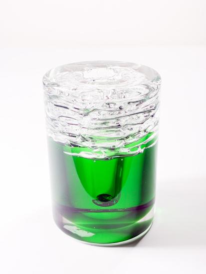 „Pivo” váza čirá - zelená, 13 cm - 4 „Pivo” váza čirá - zelená, 13 cm - 4