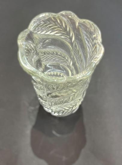 Váza s motivem listů, výška 19 cm - 3 Váza s motivem listů, výška 19 cm - 3
