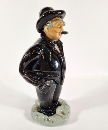Winston Churchill, skleněná soška