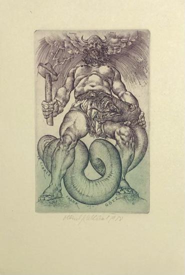 Ex Libris Bojovník