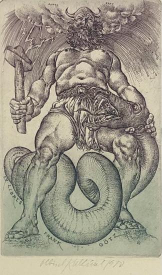 Ex Libris Bojovník