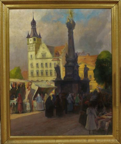 Hustopeče - morový sloup