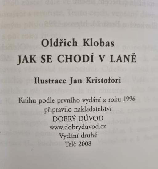 Začátek konce - ilustrace ke knize Jak se chodí v laně
