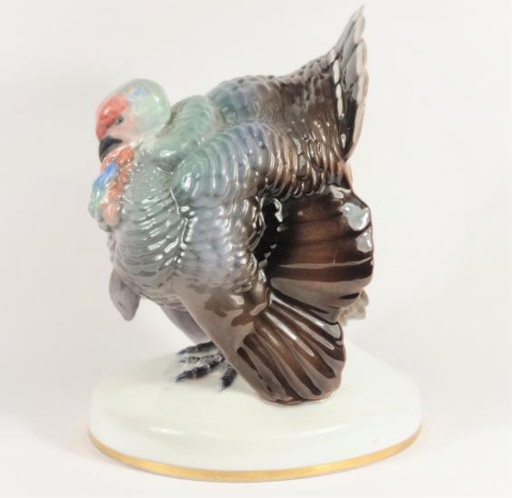 Porcelánová soška krocan