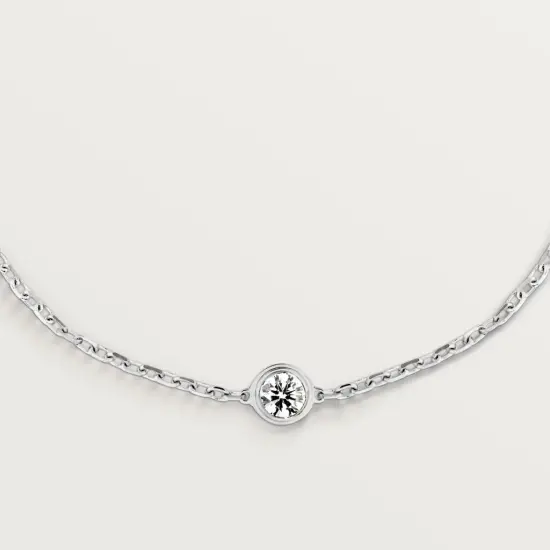 Zlatý náramek s diamantem - originál Cartier, 2,25 g