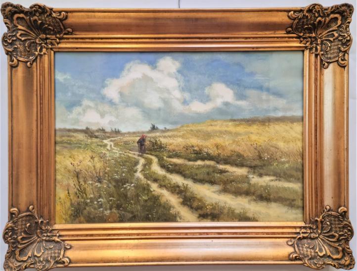 Krajina a stařenka - Pešek