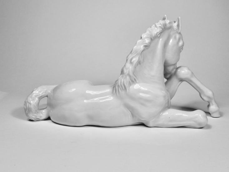 Porcelánový kůň  - Míšeň