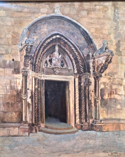 Portál v Korčule 1892