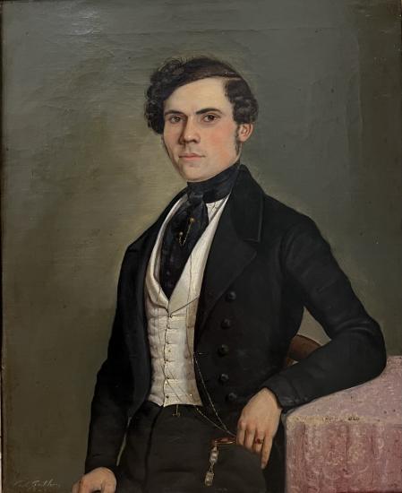 PORTRÉT UROZENÉHO MUŽE - CARL TEIBLER