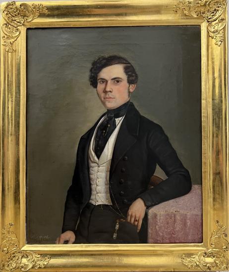PORTRÉT UROZENÉHO MUŽE - CARL TEIBLER