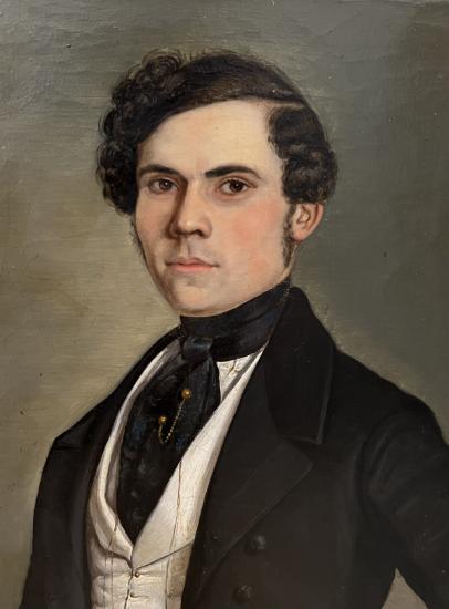 PORTRÉT UROZENÉHO MUŽE - CARL TEIBLER
