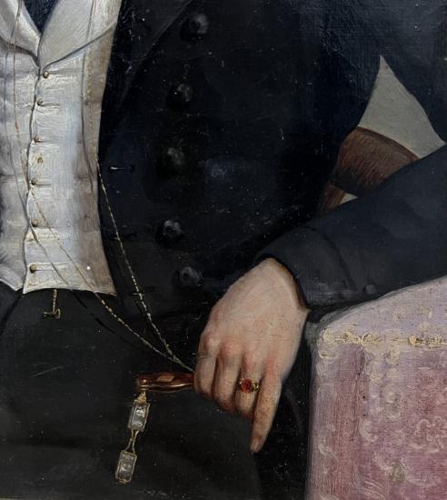 PORTRÉT UROZENÉHO MUŽE - CARL TEIBLER