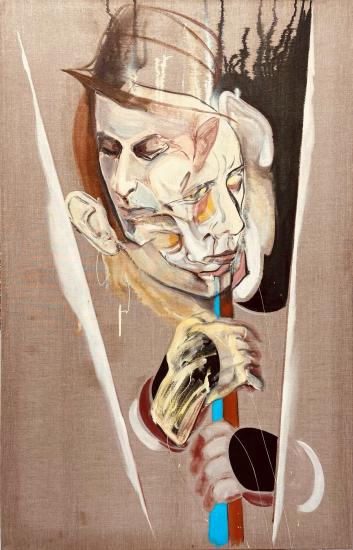 Reflection of the nature, 90 x 141 cm