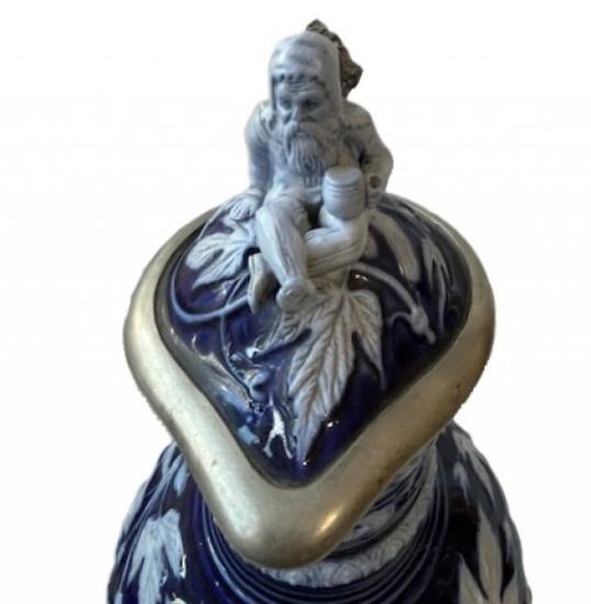 Starožitný džbán Král Gambrinus- Merkelbach and Wick.