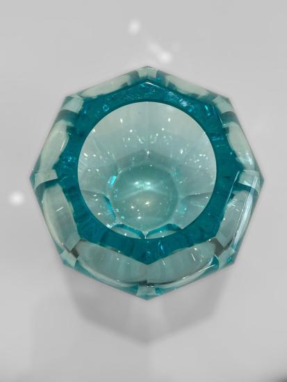 Modrá váza, 13 cm - 3 Modrá váza, 13 cm - 3