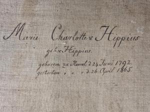 Portrét Marie Charlotte v. Hippius