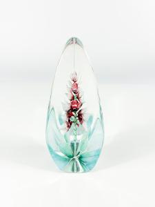 Těžítko Red Orchid, výška 20 cm