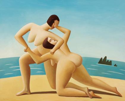 Výstava obrazů Aloise Mikulky