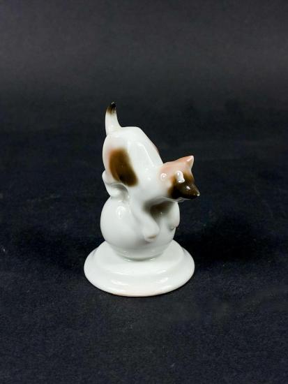 Porcelánová soška koťátka - 4