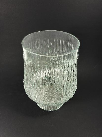 Velká skleněná váza, výška 27 cm - 4 Velká skleněná váza, výška 27 cm - 4