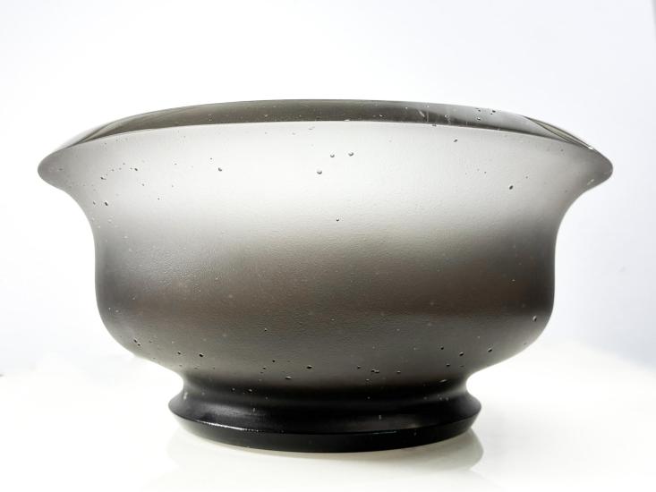 Mísa z taveného skla, průměr 28 cm - 1 Mísa z taveného skla, průměr 28 cm - 1