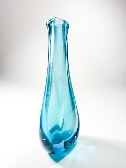 Váza tyrkys, 26 cm - 3 Váza tyrkys, 26 cm - 3