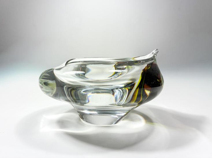 Hutní popelník, průměr 13,5 cm - 1 Hutní popelník, průměr 13,5 cm - 1