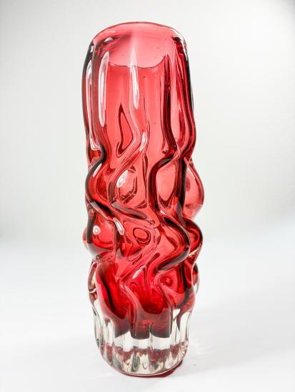 Váza Mozek- hutní sklo, výška 26 cm - 4 Váza Mozek- hutní sklo, výška 26 cm - 4