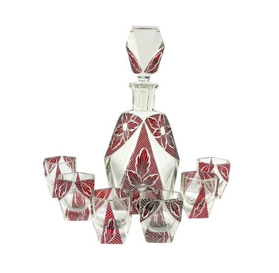 Likérová sada Art Deco Likérová sada Art Deco