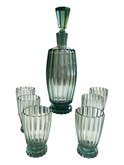 Likérová sada - Art deco - 2 Likérová sada - Art deco - 2