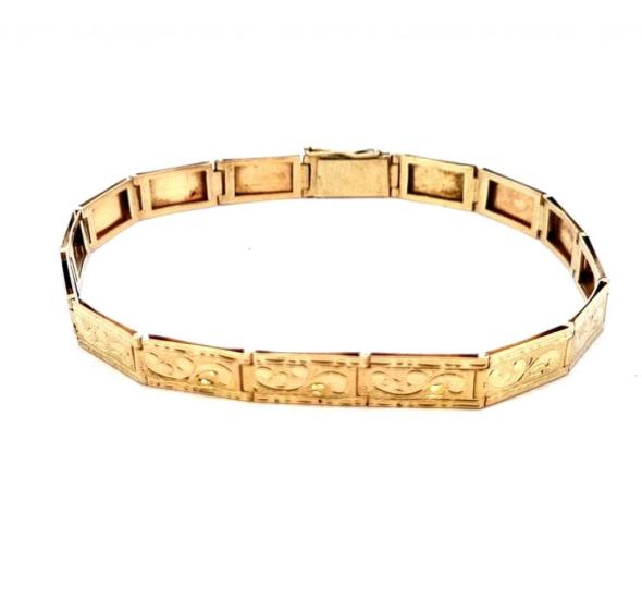 Zlatý náramek, 7,35 g