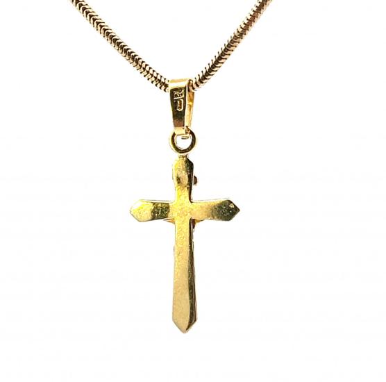 Zlatý přívěs, kříž