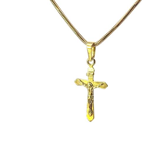 Zlatý přívěs, kříž