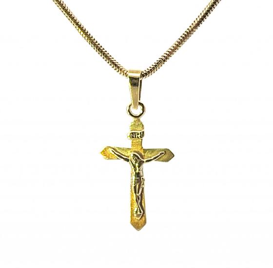 Zlatý přívěs, kříž