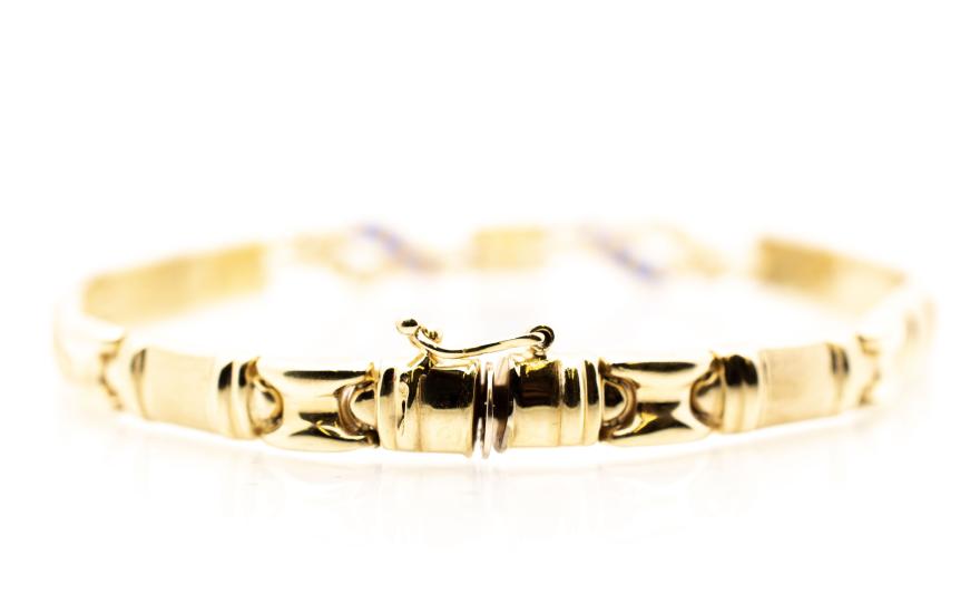 Zlatý náramek 9,32g