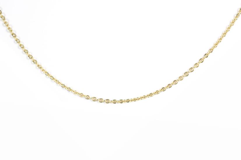 Zlatý řetízek, 52 cm